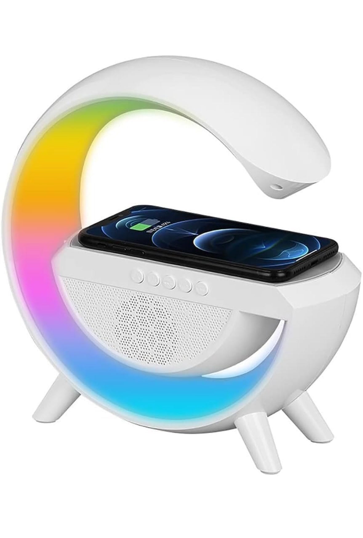 Google Lamp Bluetooth Speaker Lamp With Fm Radio For Bedroom, Office, Corporate Gifting