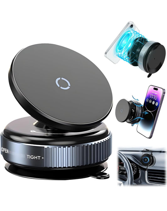 Agnix Vaccum Magnetic Phones Holder | 360° Adjustable |