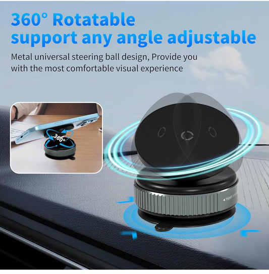 Agnix Vaccum Magnetic Phones Holder | 360° Adjustable |