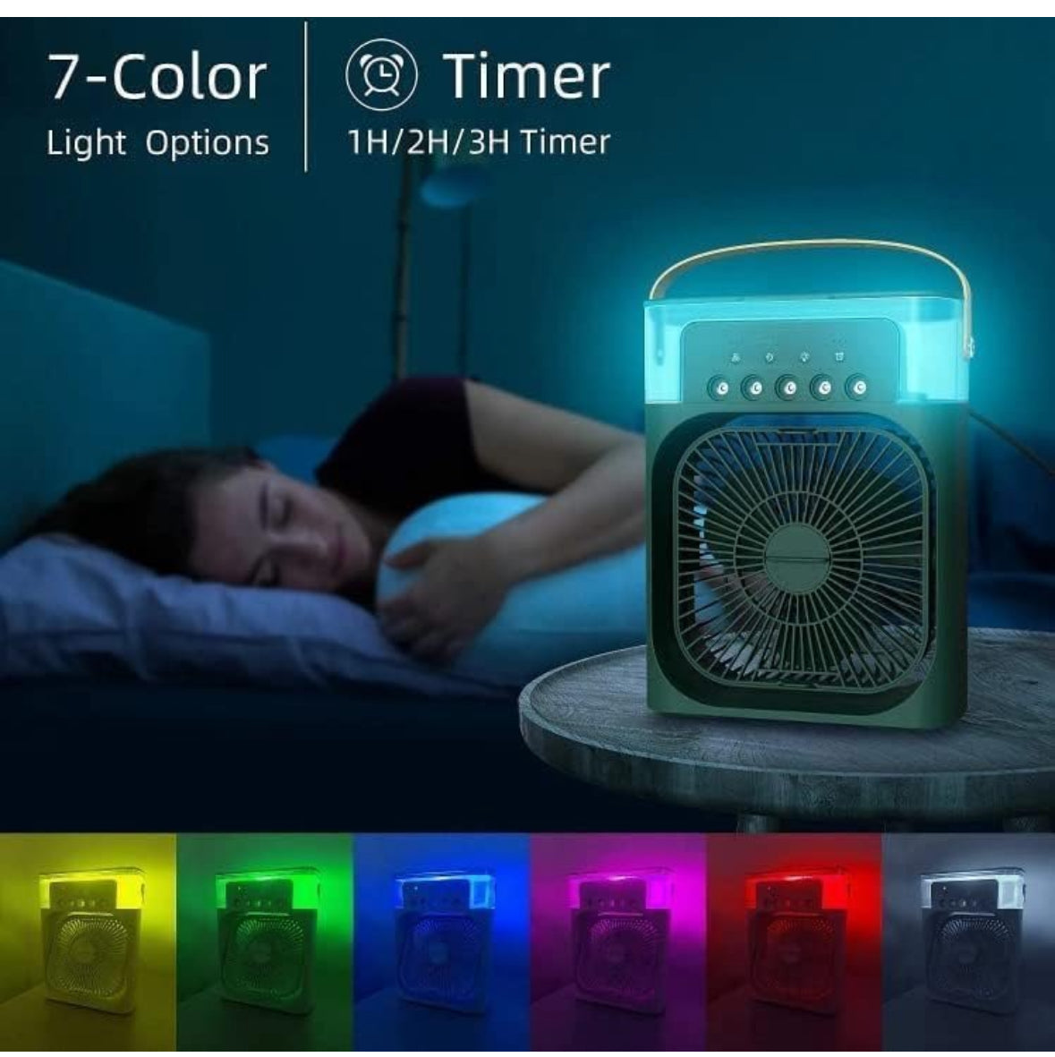 Plastic Portable Mini Air Cooling Fan